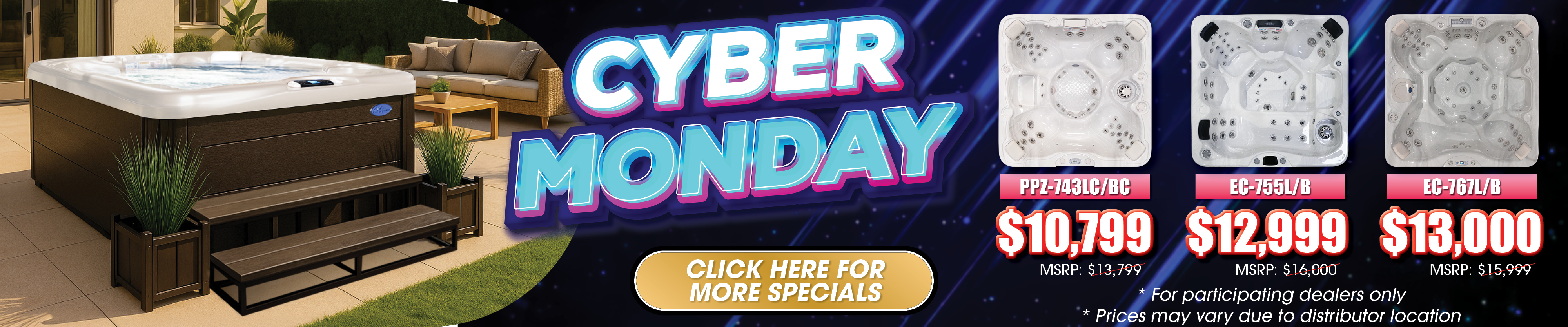 Calspas hot tub being used in a family setting - Reading